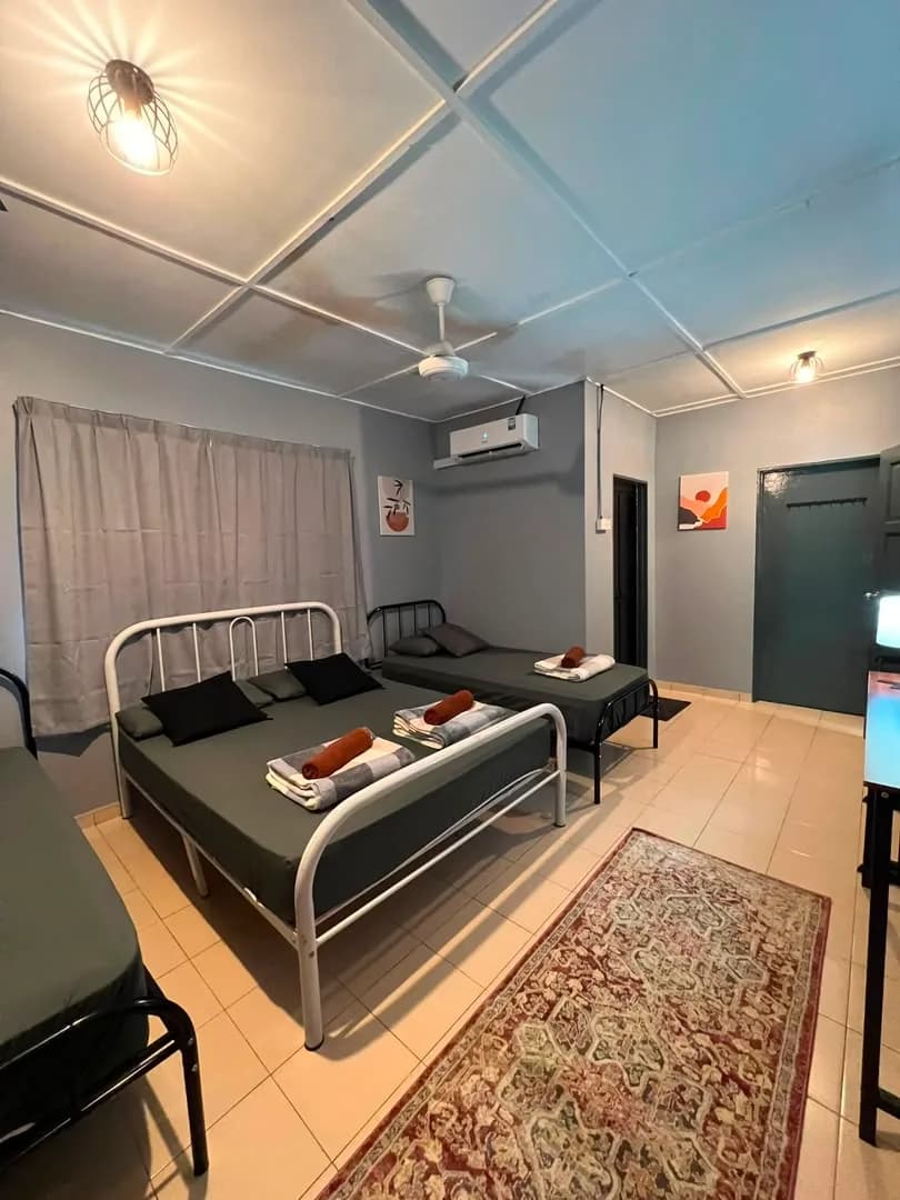 Bilik tidur TheTribe Rumah untuk empat tetamu